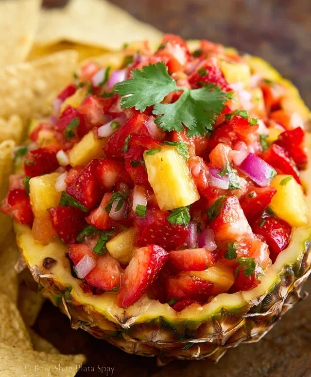 Strawberry Pineapple Salsa Recipe: A Fresh and Flavorful Treat