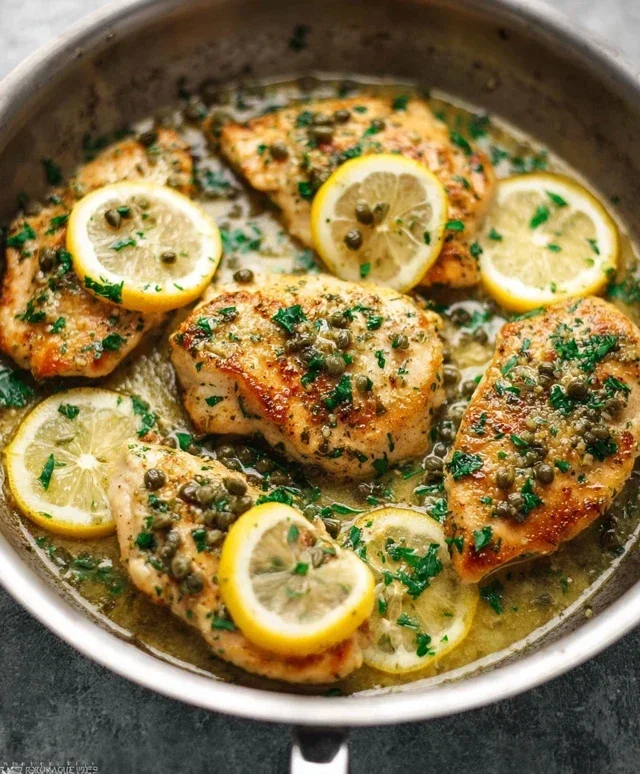 Lemon Chicken Piccata