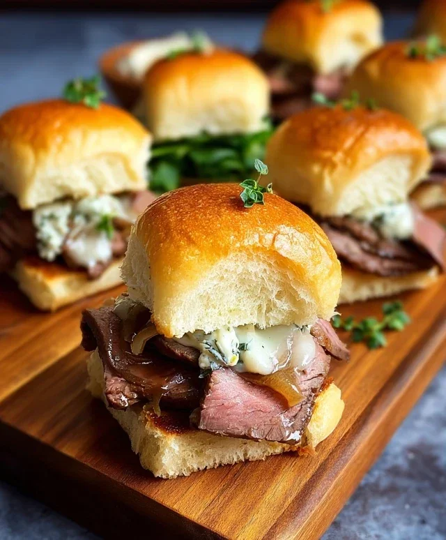 Roast Beef Sliders