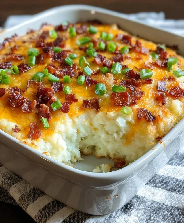 Twice Baked Potato Casserole