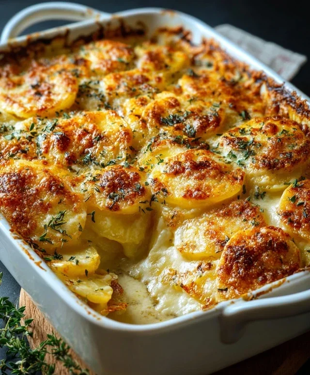 Cheesy Scalloped Potatoes