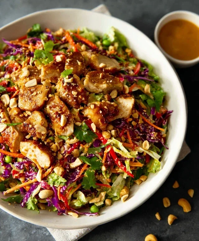 Asian Chicken Crunch Salad