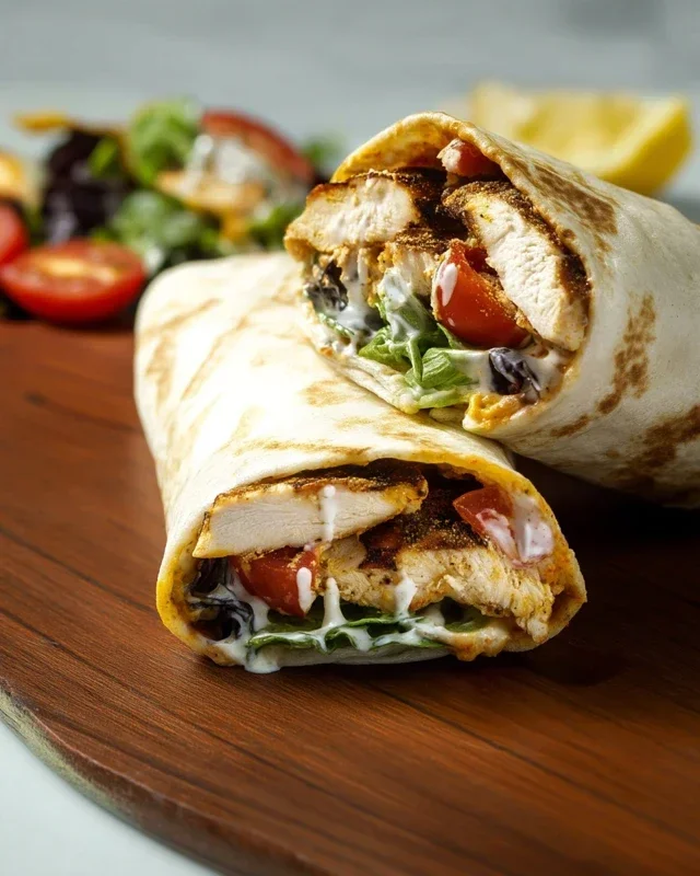 Chipotle Ranch Grilled Chicken Burrito
