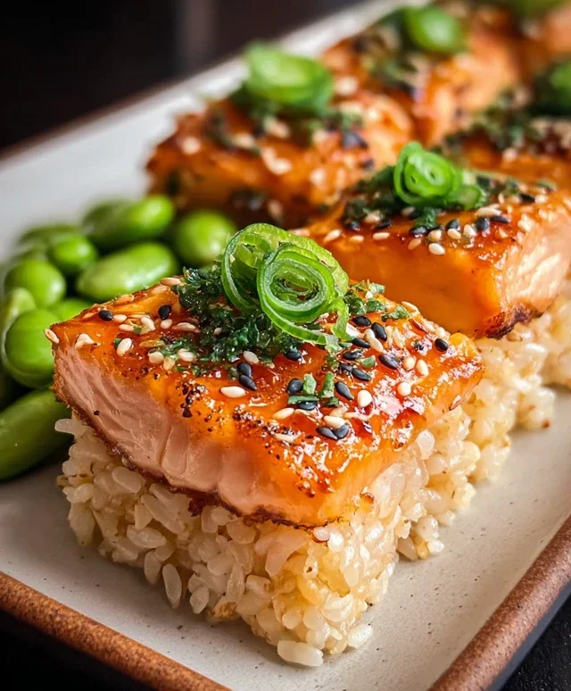 Salmon Crispy Rice
