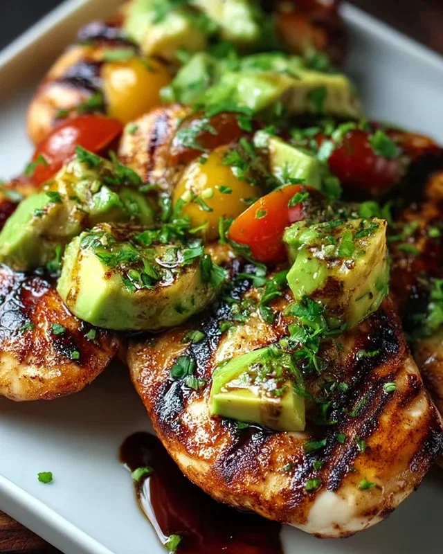 Grilled California Avocado Chicken Recipe