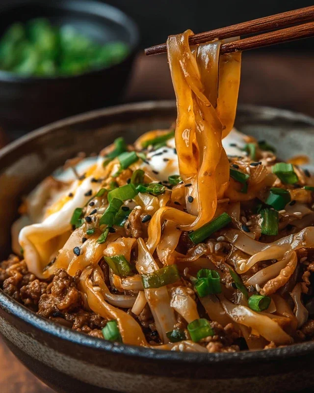 Potsticker Noodle Bowl