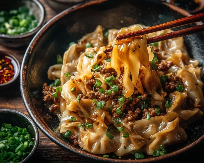 Potsticker Noodle Bowl