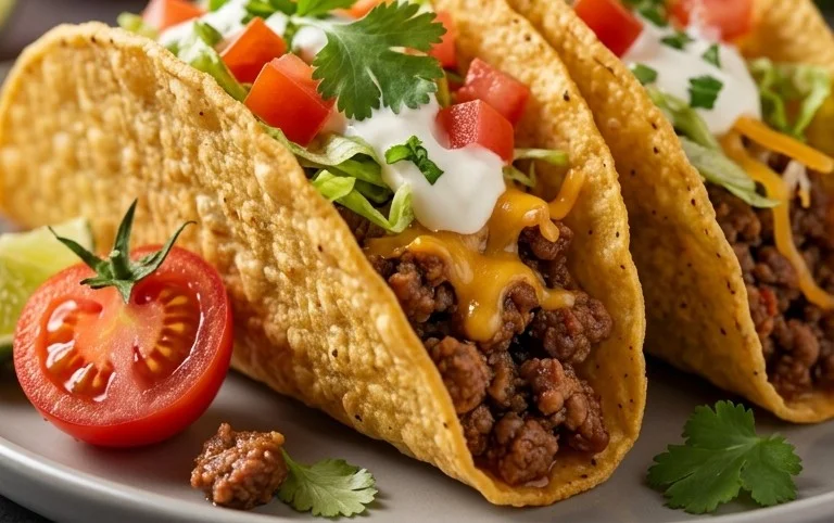 Crispy Ground Beef Tacos