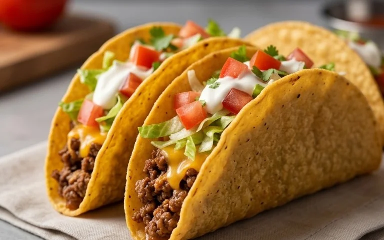 Crispy Ground Beef Tacos