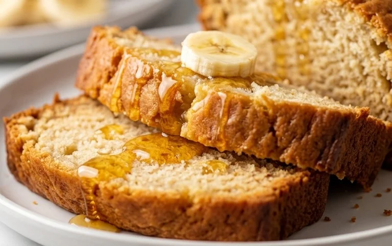 The BEST Honey Vanilla Banana Bread ~ Soft & Fluffy, Easy Recipe