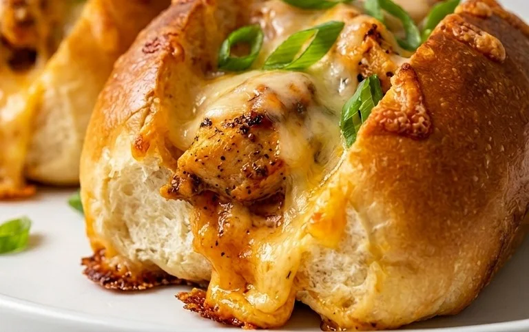 Cheesy Dynamite Chicken Buns