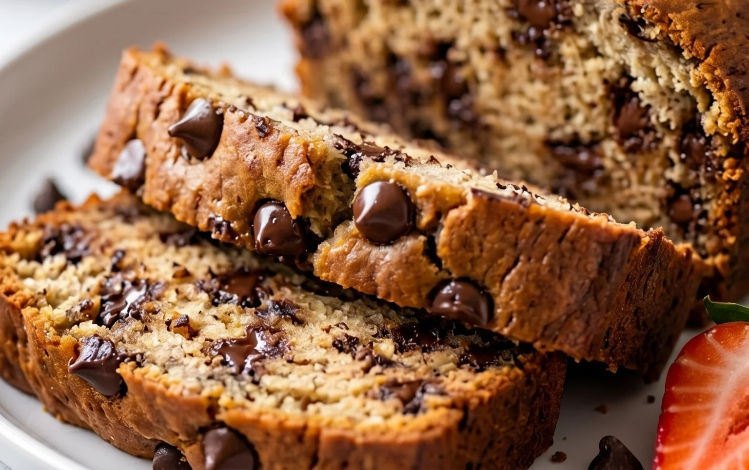 Easy Chocolate Chip Banana Bread