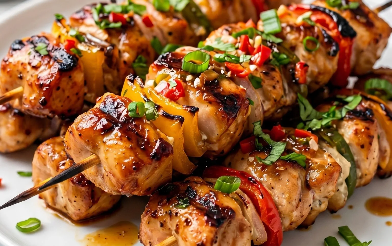 Air Fryer Chicken Skewers (VIDEO)