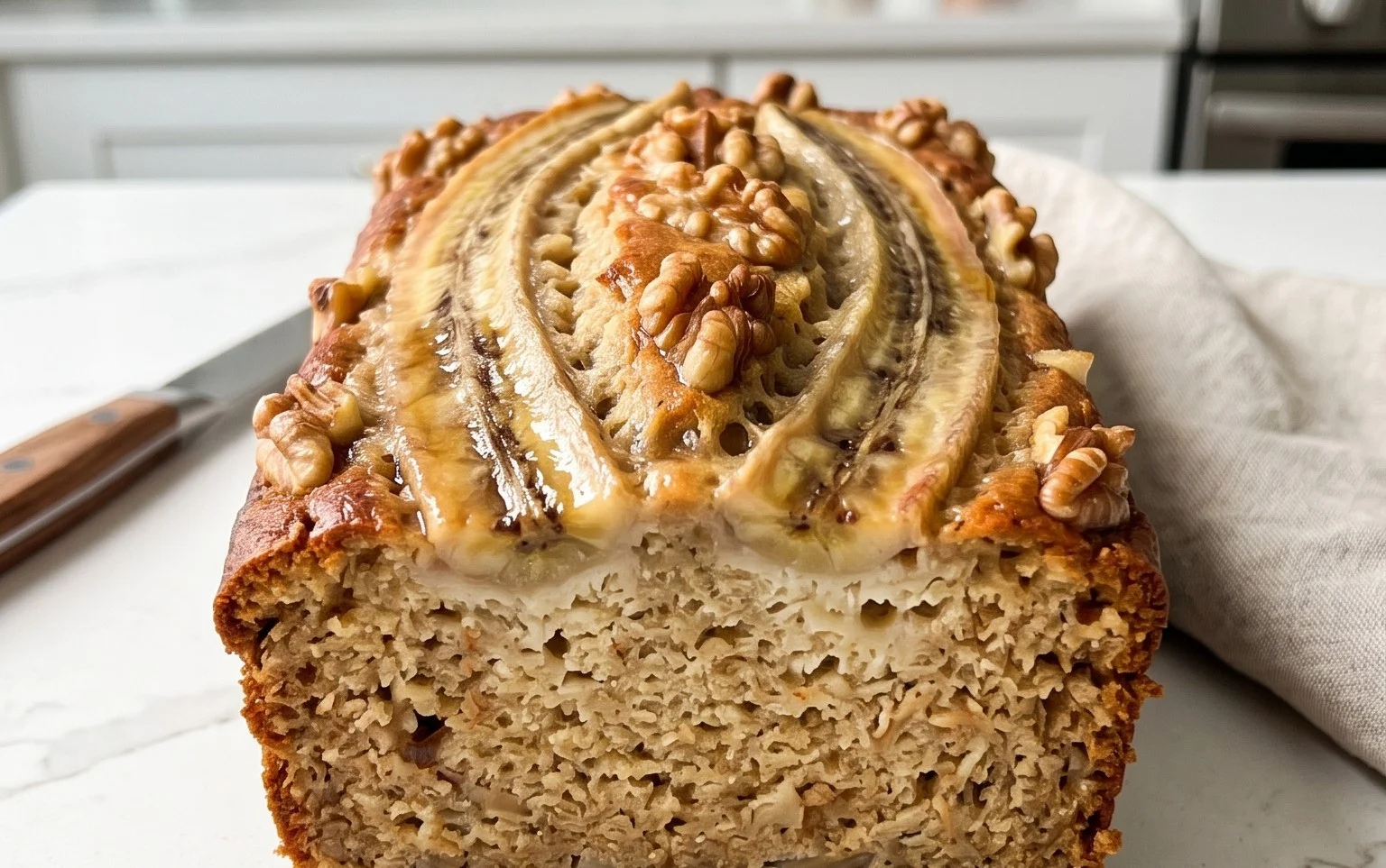 Cottage Cheese Banana Bread