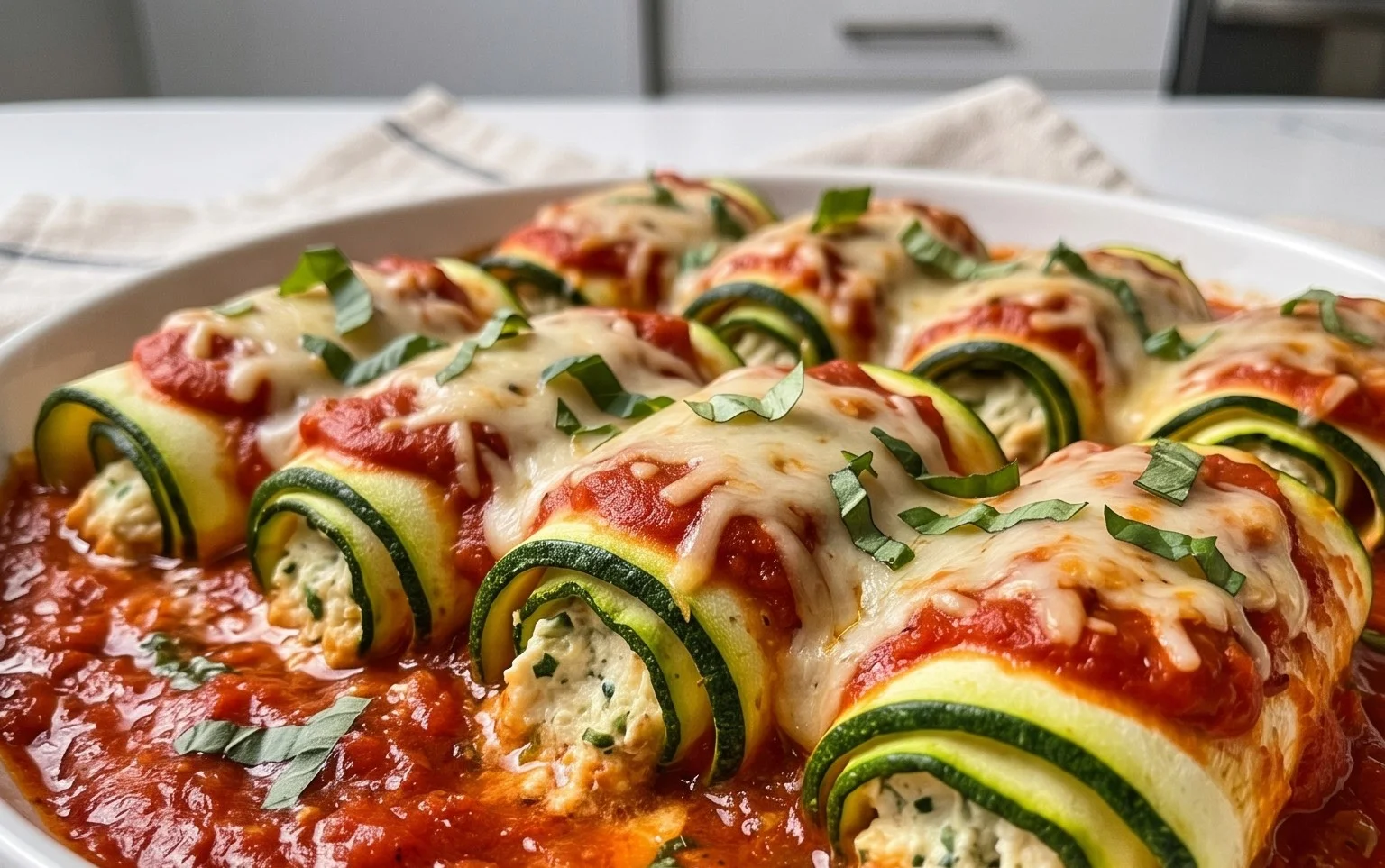 Vegan Zucchini Rollatini