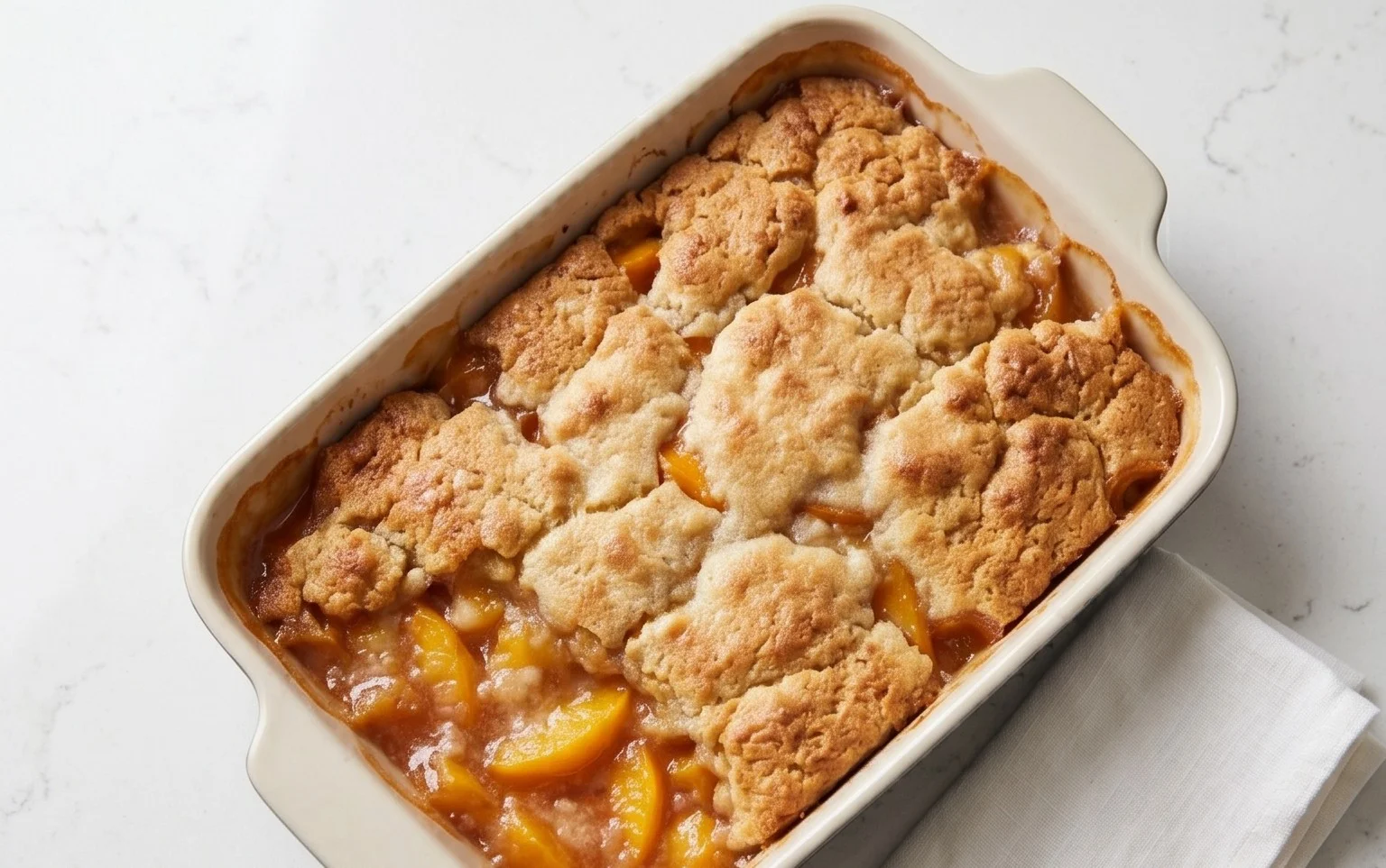 Fresh Peach Cobbler
