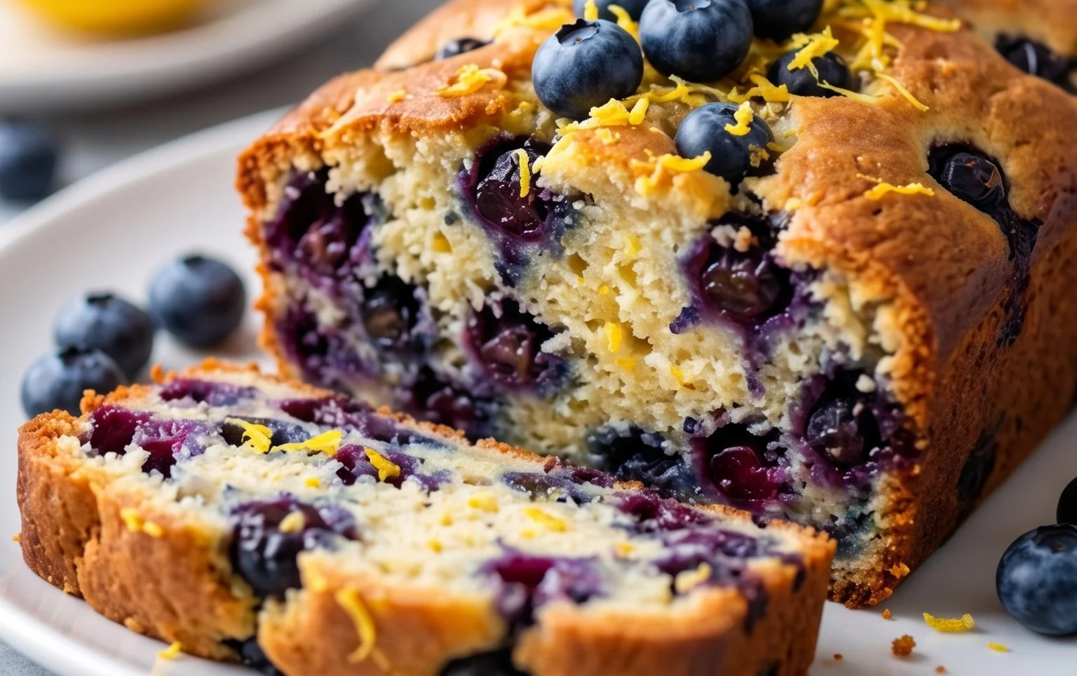 Blueberry and Lemon Loaf