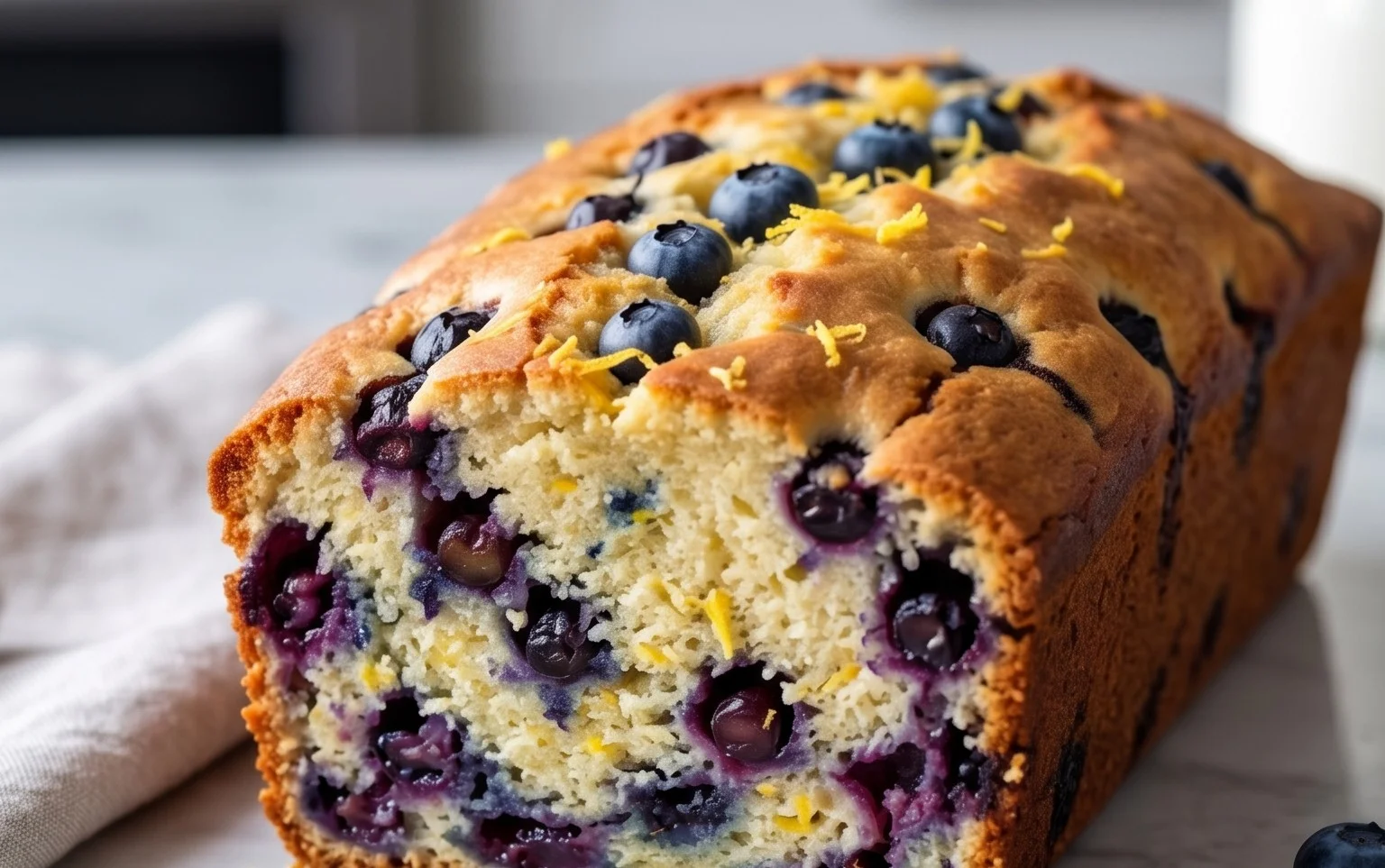 Blueberry and Lemon Loaf