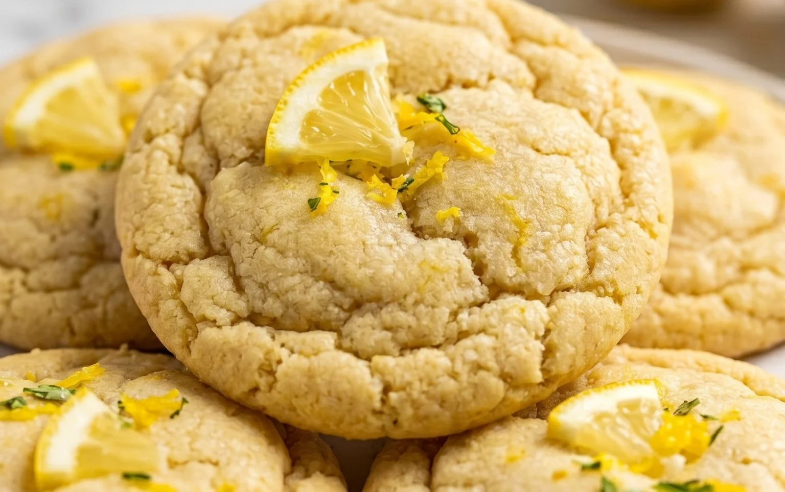 Soft & Chewy Lemon Cookies