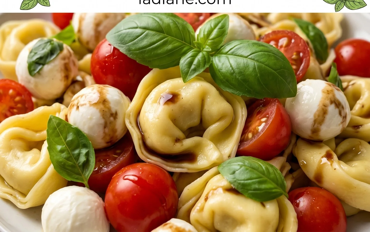 Tortellini Caprese Salad
