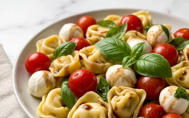 Tortellini Caprese Salad