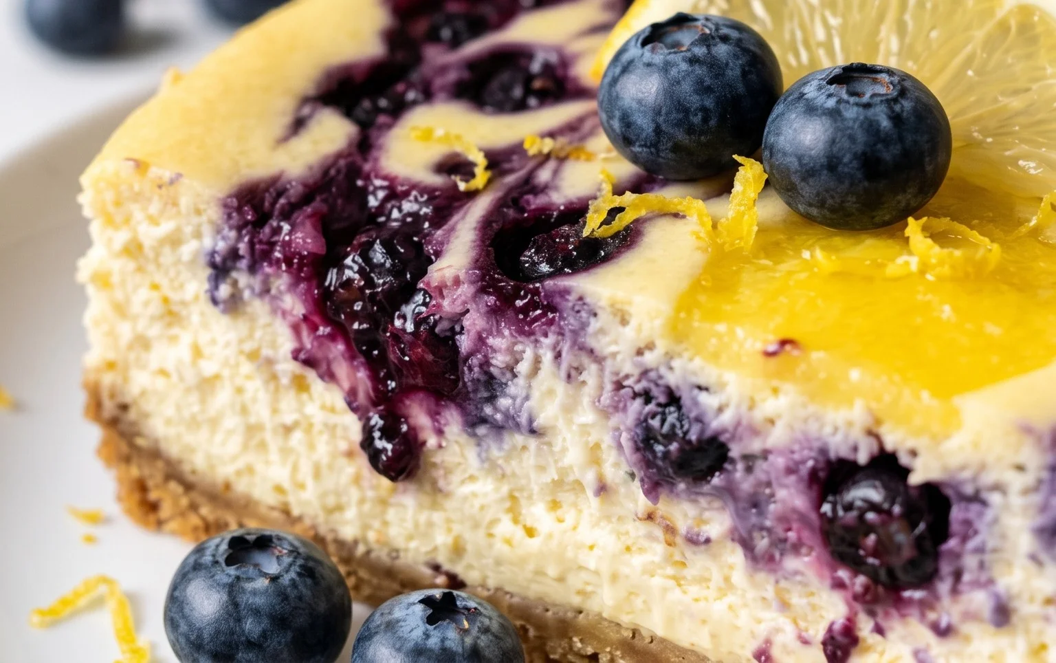 Lemon Blueberry Cheesecake