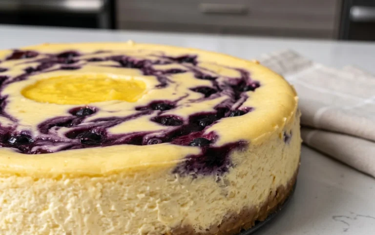 Lemon Blueberry Cheesecake