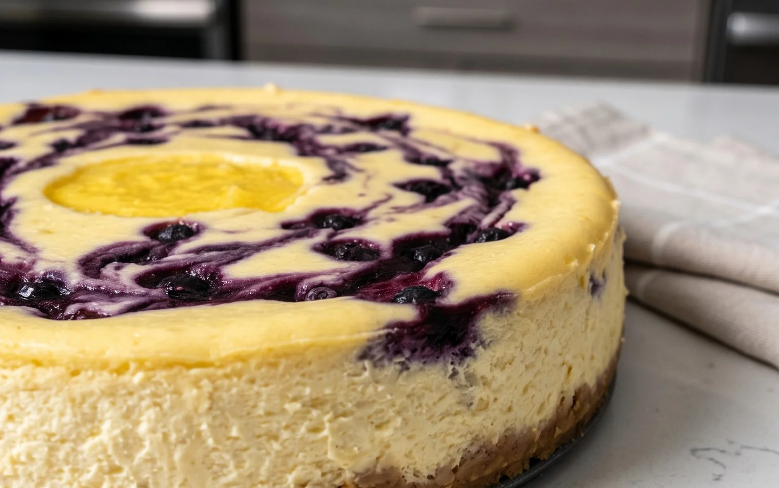 Lemon Blueberry Cheesecake