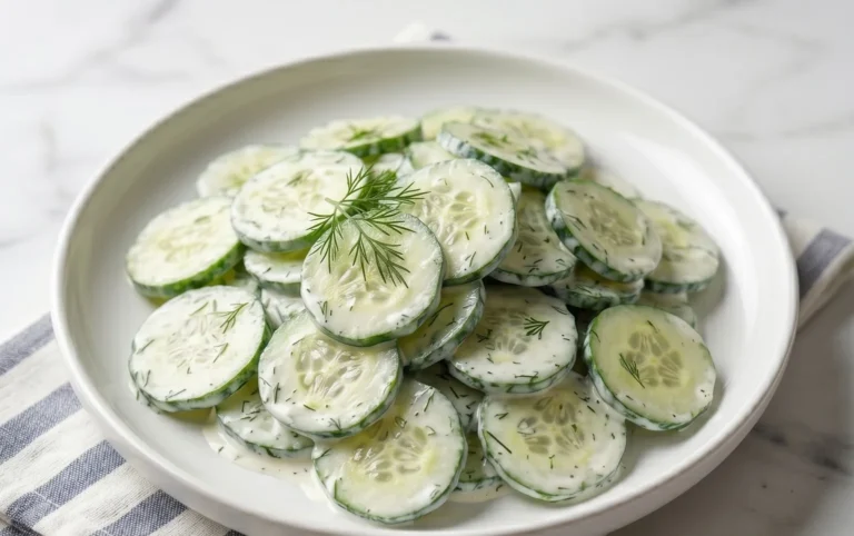 Polish Cucumber Salad
