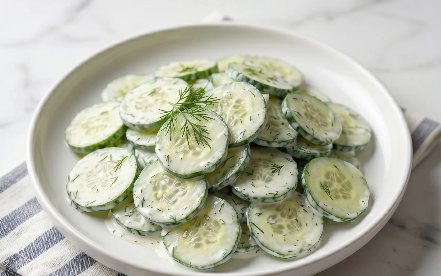 Polish Cucumber Salad