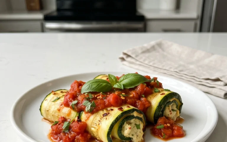 Vegan Zucchini Rollatini