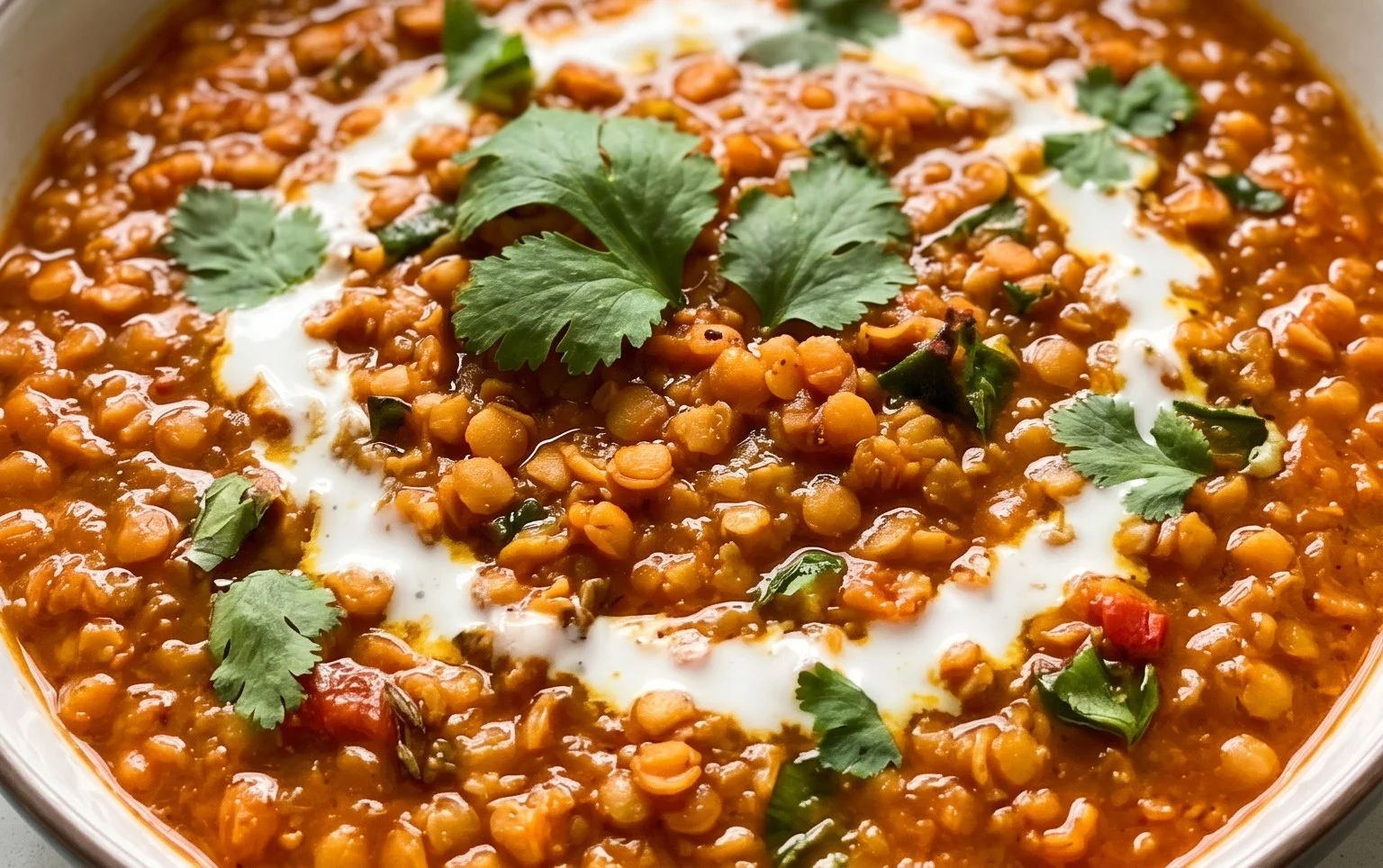 Spicy Red Lentil Curry