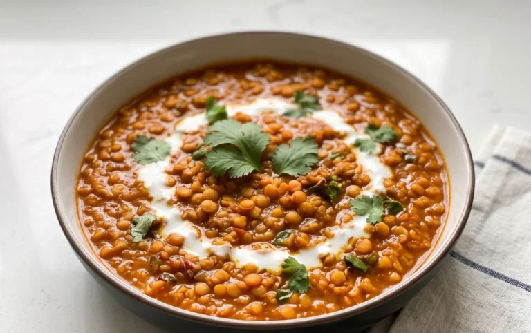 Spicy Red Lentil Curry