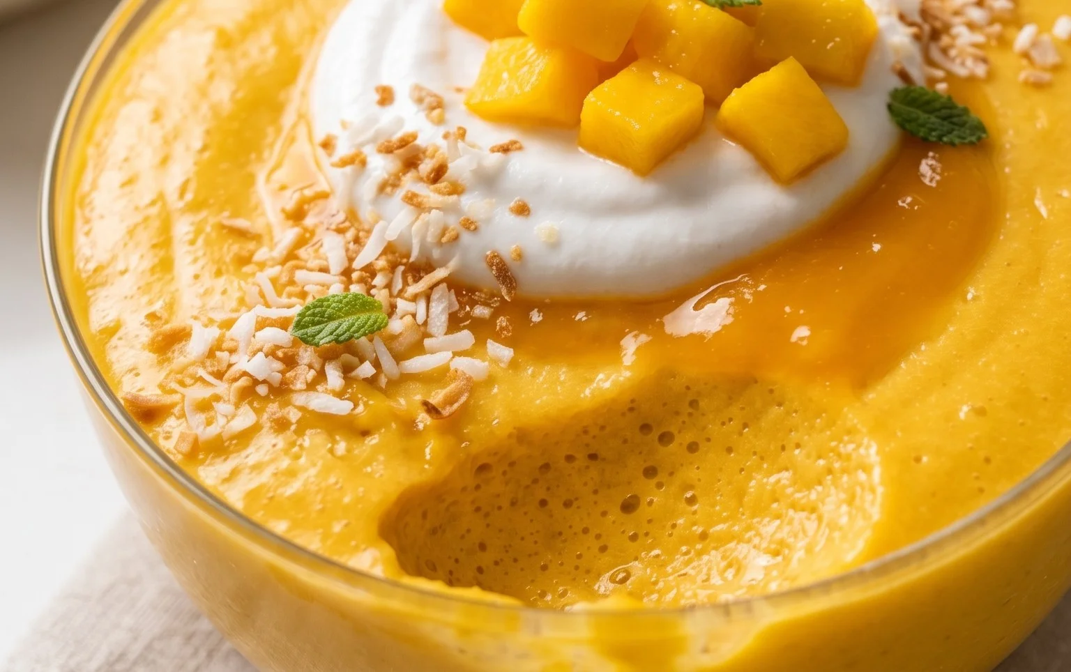 Vegan Mango Mousse