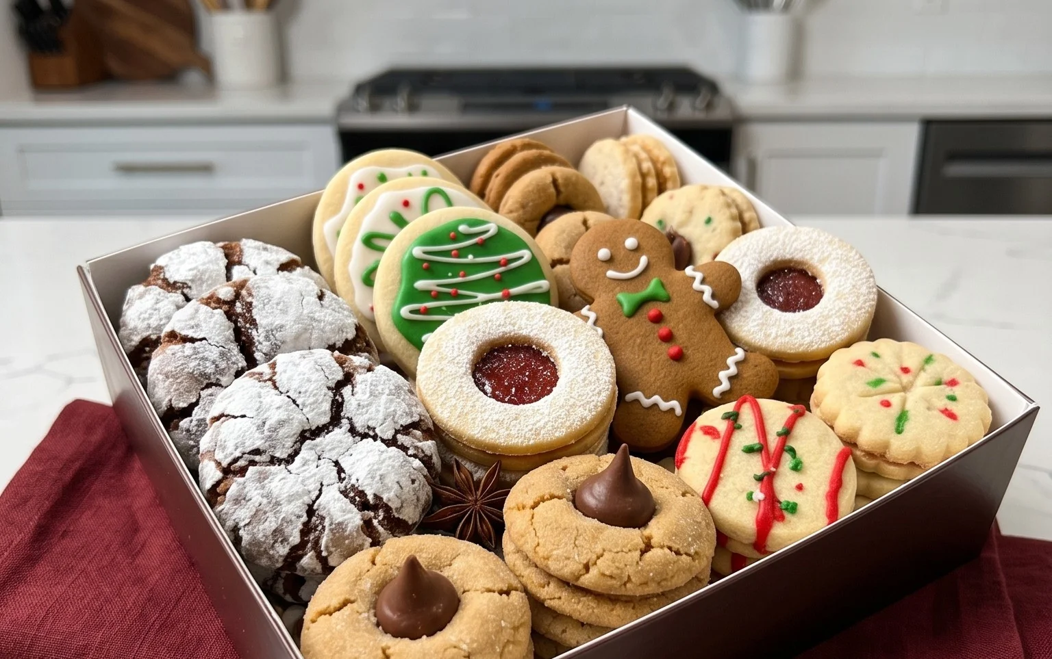 2024 Christmas Cookie Box