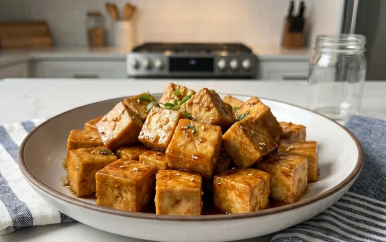 Honey Garlic Tofu