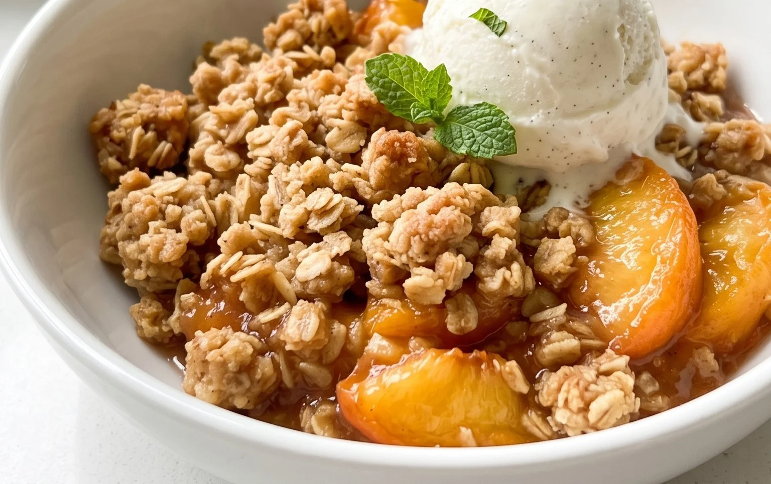 Peach Crisp