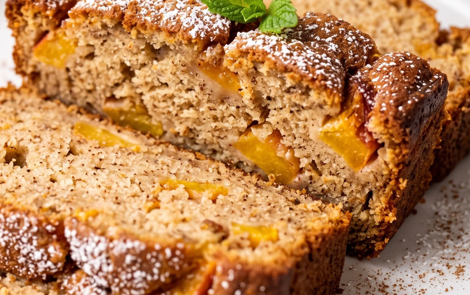 Spiced Peach Bread