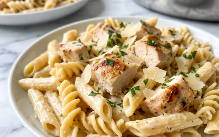 Low Calorie Chicken Alfredo