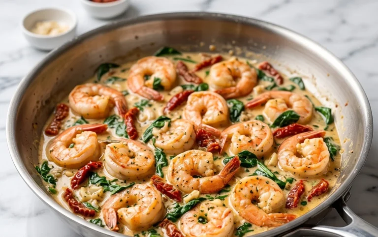 Tuscan Shrimp (One-Pan, 30-Minute Dinner)