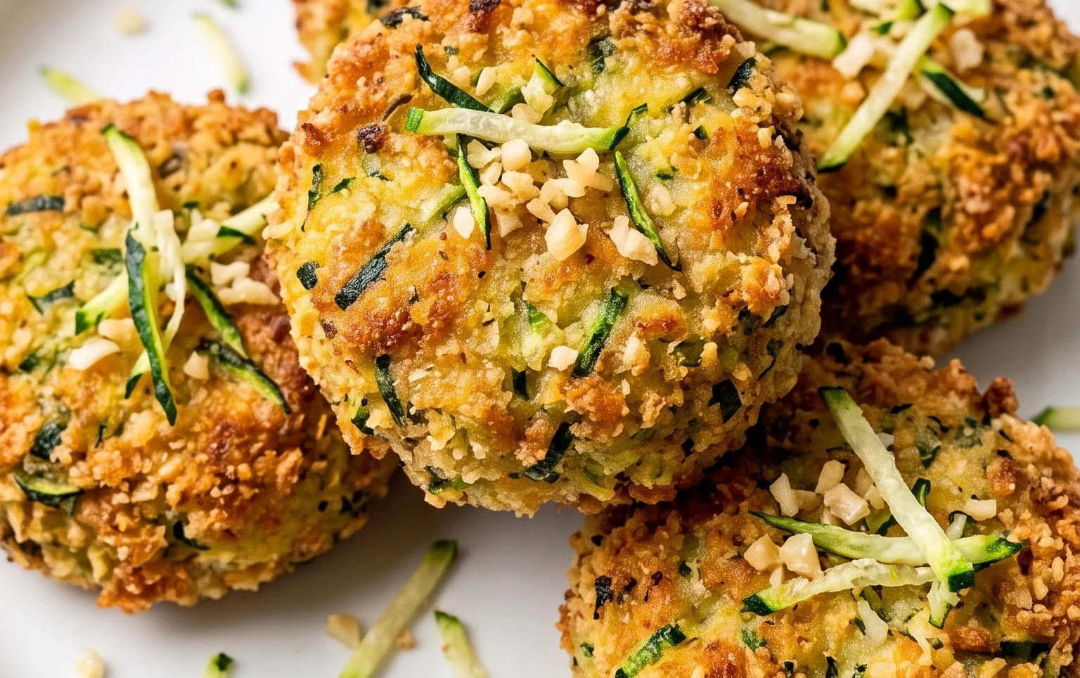 Zucchini Garlic Bites