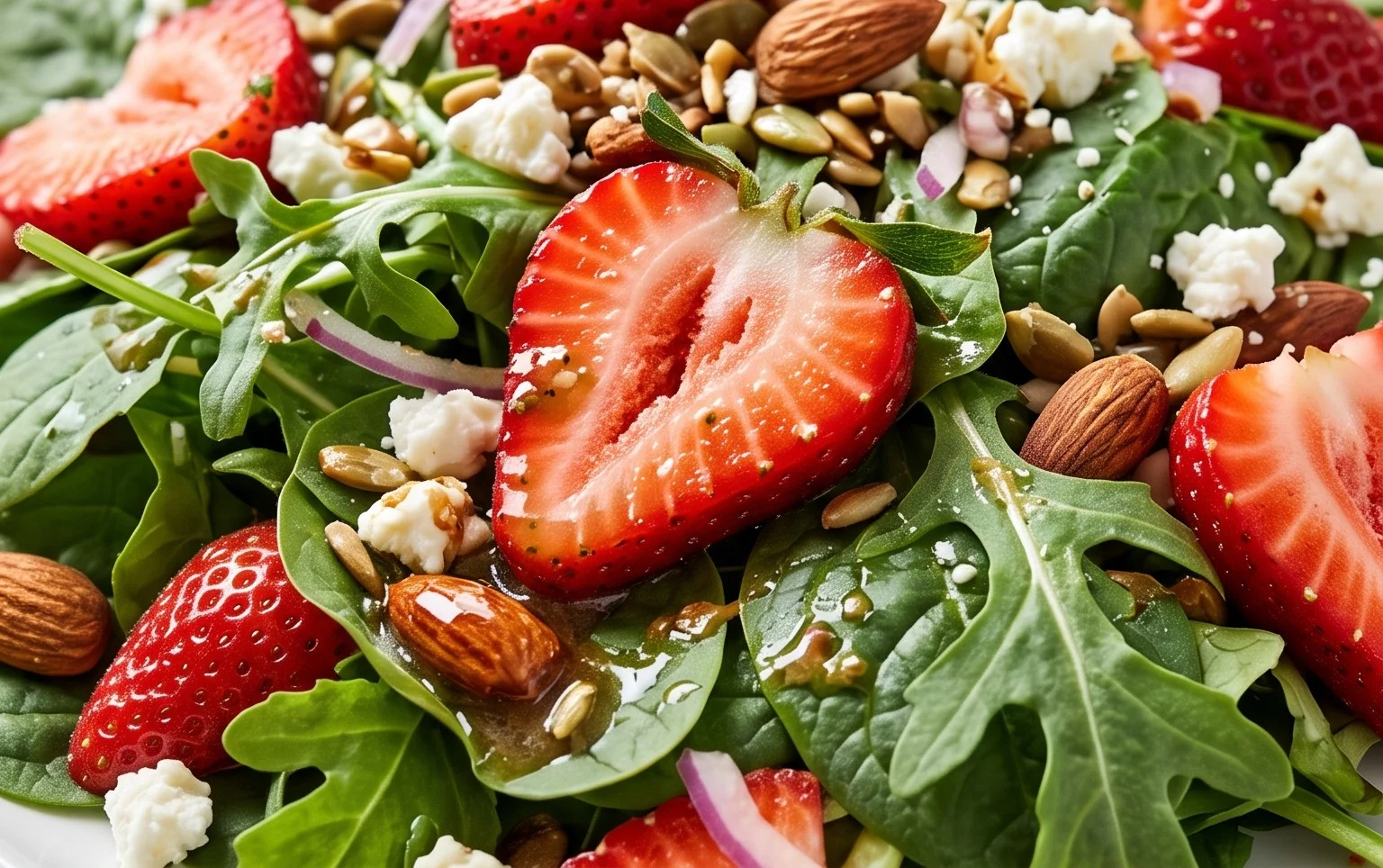 Strawberry Crunch Salad