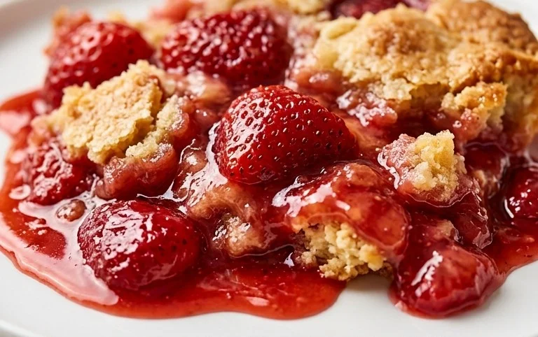 Strawberry Cobbler