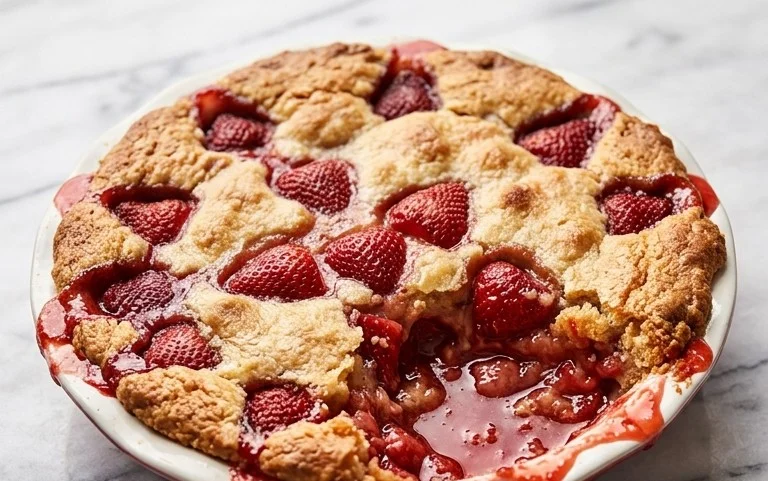 Strawberry Cobbler