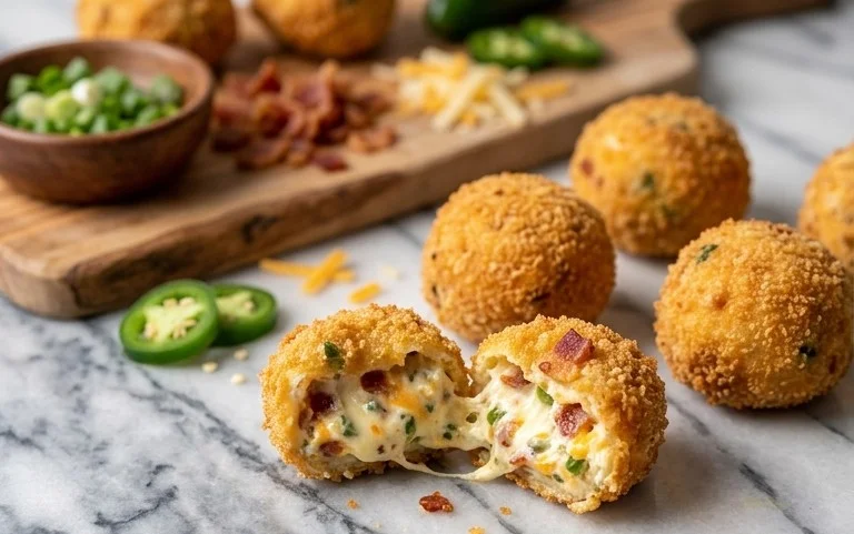 Beef Bacon Jalapeño Popper Cheese Balls