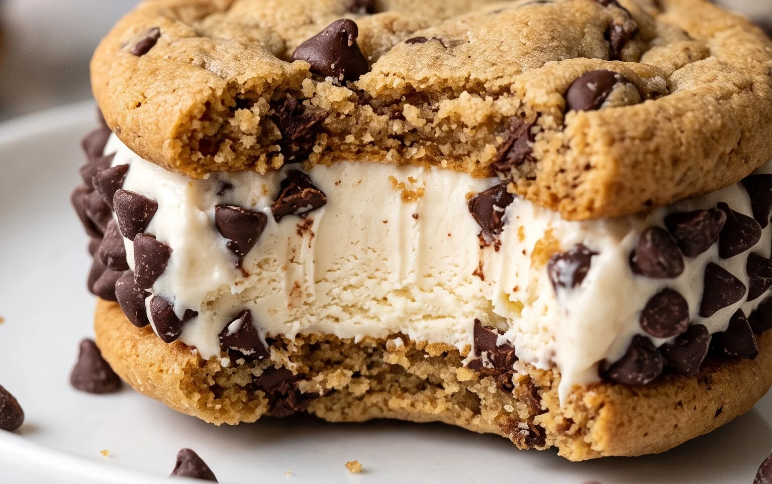 Cookie Ice Cream Sandwiches (Like a Chipwich!)