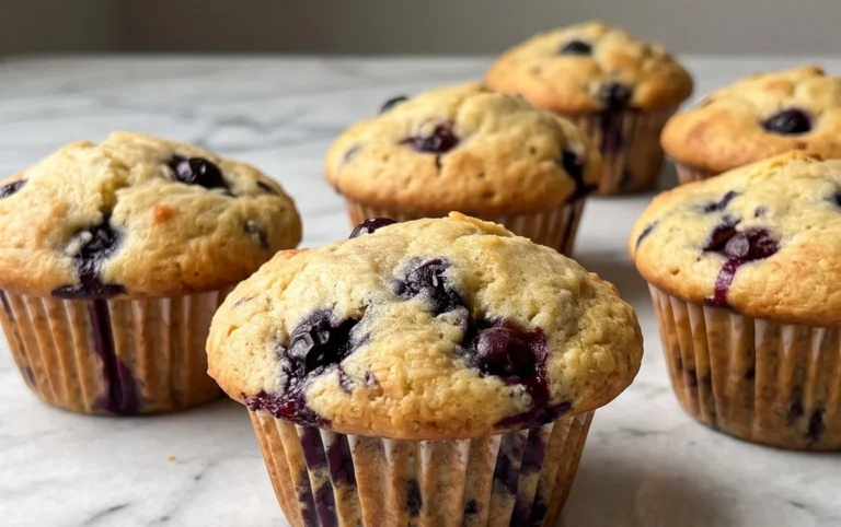 Homemade Blueberry Muffins