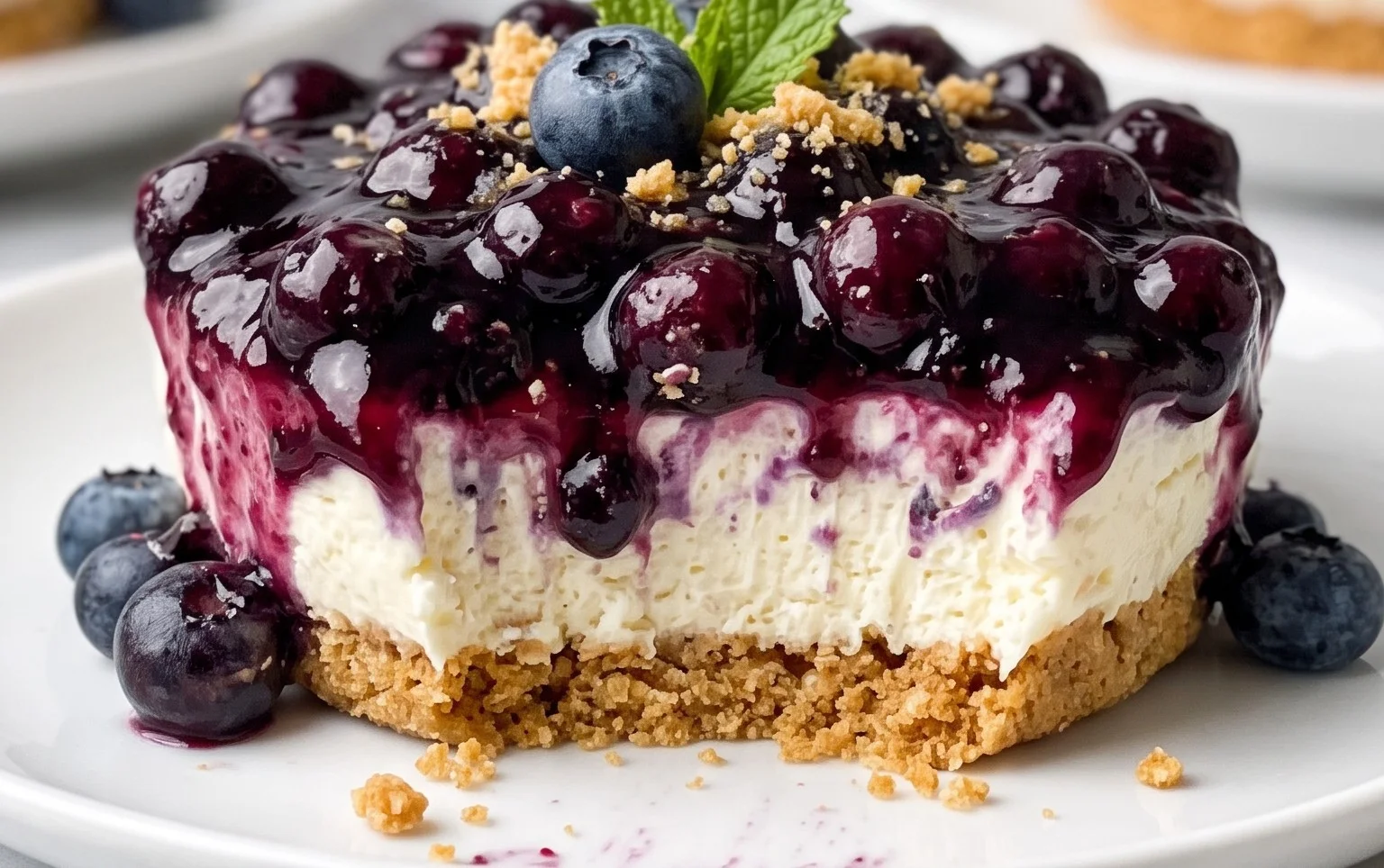 No-Bake Blueberry Yum Yum
