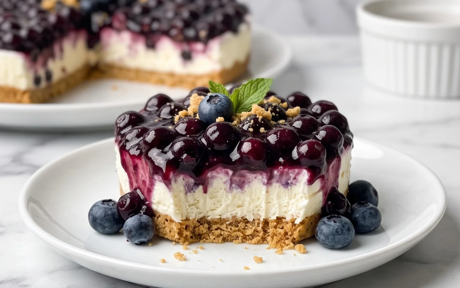 No-Bake Blueberry Yum Yum