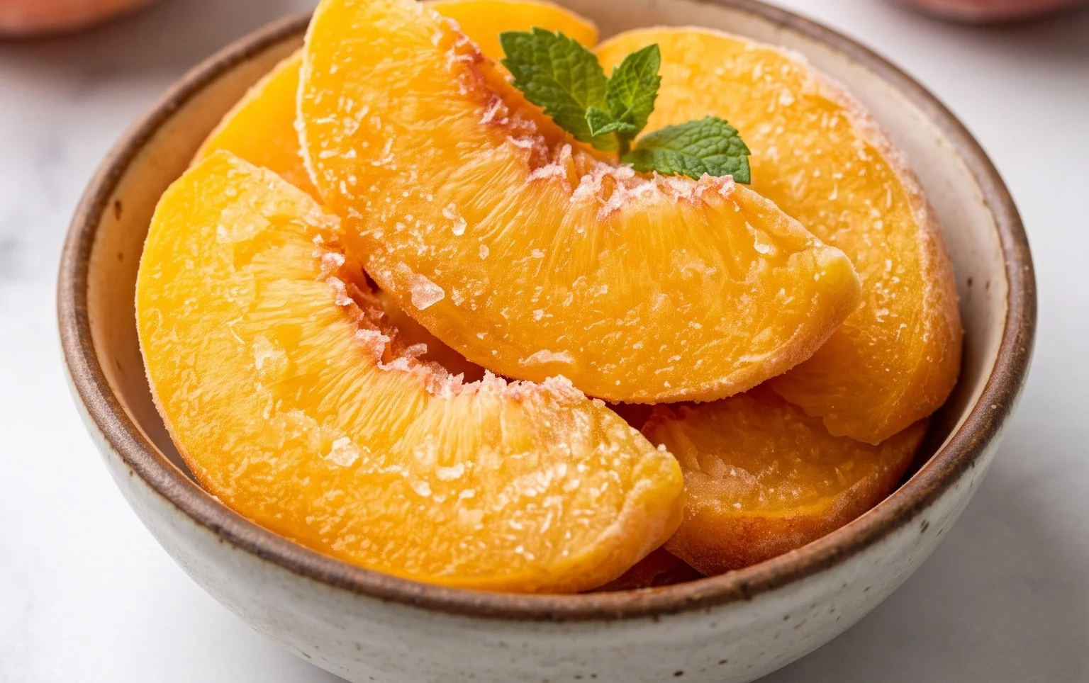 Freezing Peaches, How to Easily Freeze Peaches